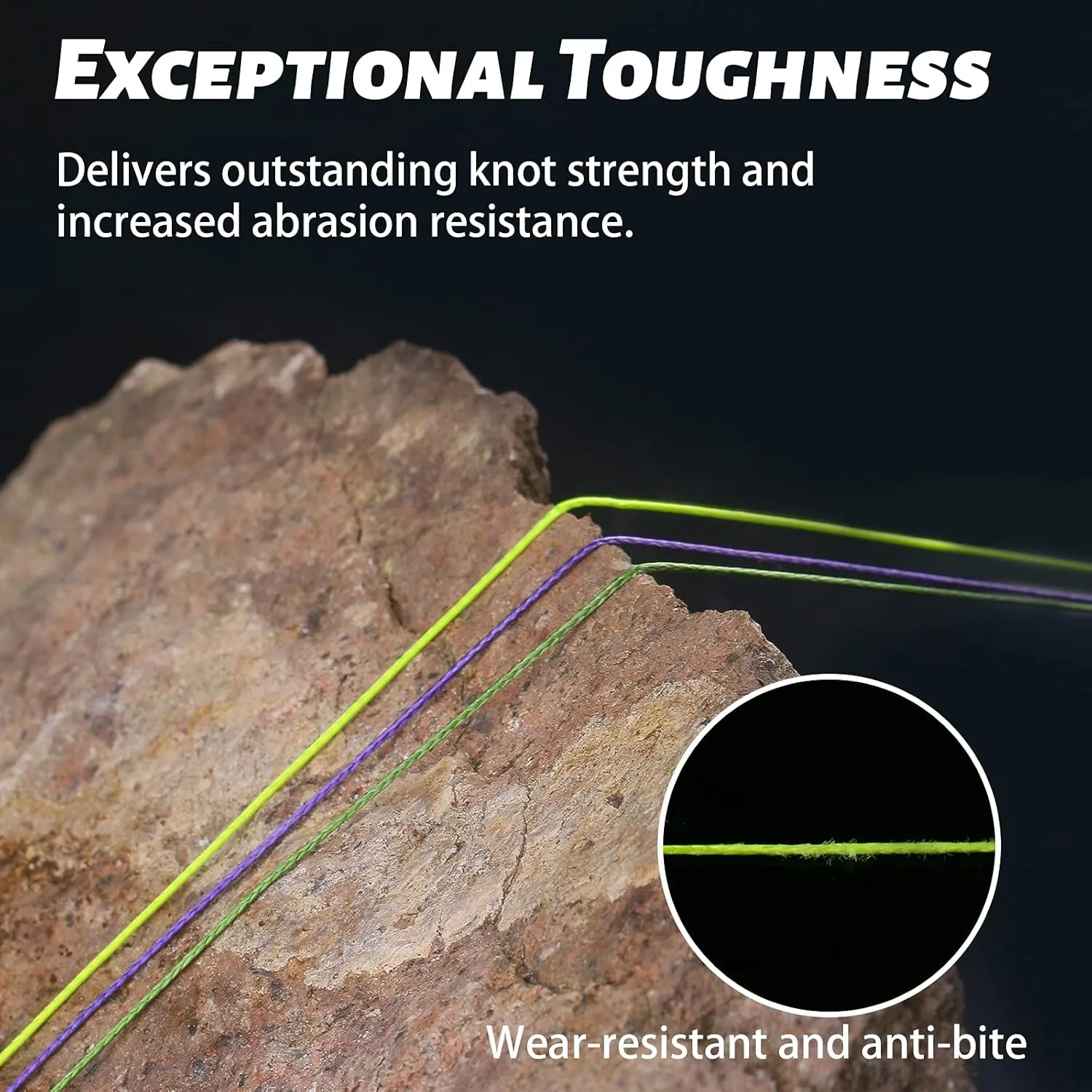 ANGRYFISH Diominate PE 4 & 8 Strands Braided Fishing LineAbrasion Resistant SuperlineZero StretchExcellent Tensile SmoothHigh Value(5LB-200LB)