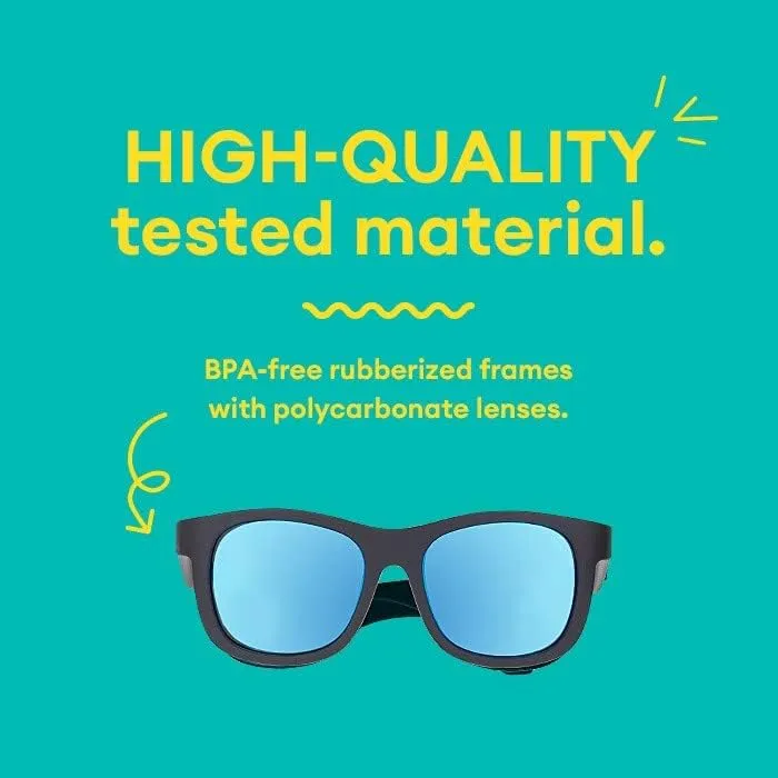 Babiators Baby Navigators - Sunglasses Babies, Toddlers, Children |UV Protection, Durable, Bendable, and Baby Proof