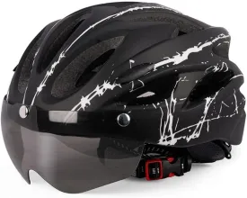 Bike Helmet for Men Women Adult Protective Cycling Helmet with Magnetic Visor for, Roller Skate, Scooter, Electric, Mountain Bike, Skateboards,