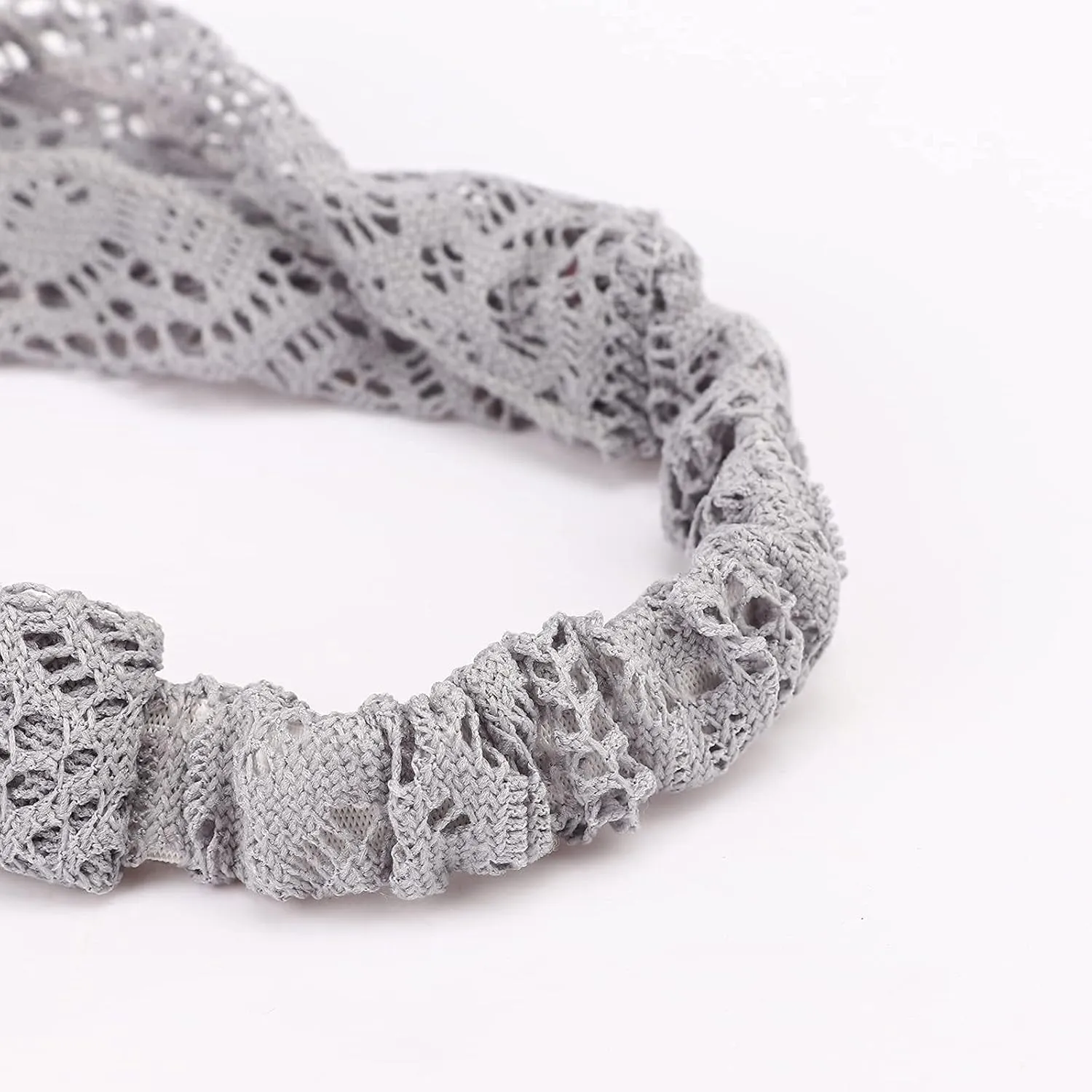DRESHOW 8 Pack Headbands for Women Yoga Knotted Headbands Elastic Criss Cross Hair Accessories Sports Head Wrap Non Slip