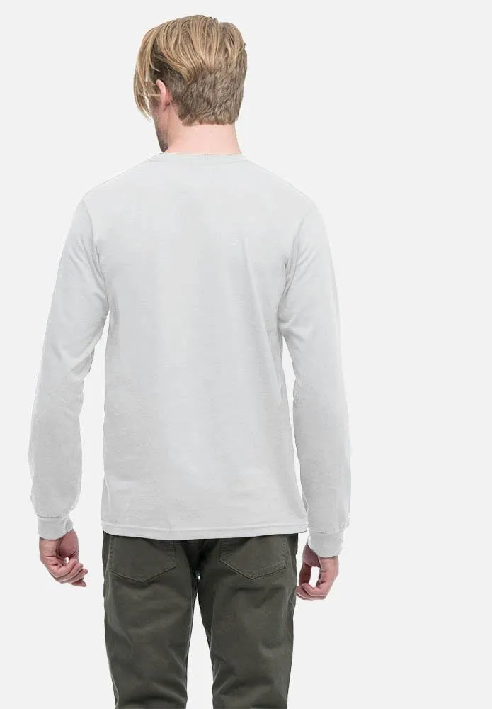 econscious Men's 100% Organic Cotton Long Sleeve Tee