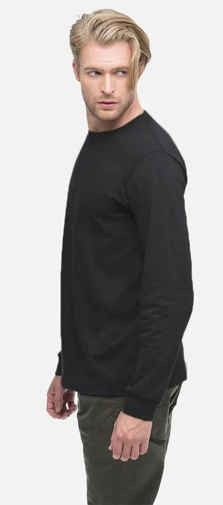 econscious Men's 100% Organic Cotton Long Sleeve Tee