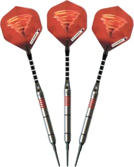 Elkadart Tornado 90% Tungsten Soft Tip Darts with Storage/Travel Case