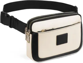 Fanny Packs for Women Leather Belt Bag Crossbody Fashion Waist Packs Bum Bag with Adjustable Strap