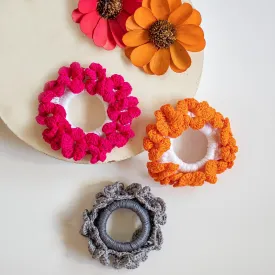 Handmade Crochet Scrunchies