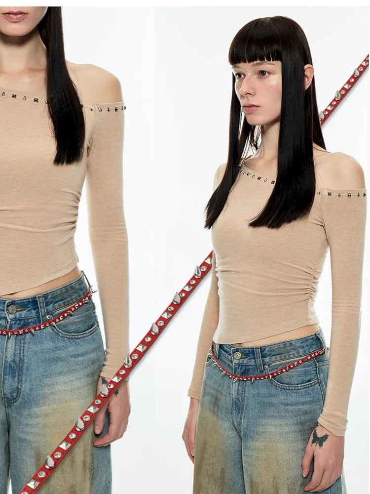 Heavy Duty Studded Punk Style Belt【s0000006304】