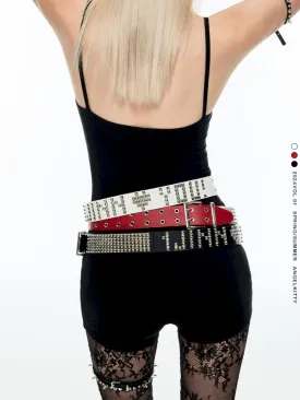 Heavy Duty Studded Punk Style Belt【s0000006304】