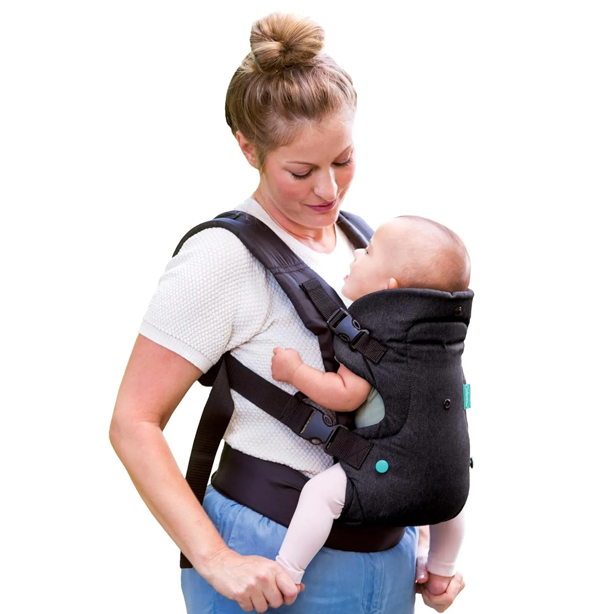Infantino Flip 4-In-1 Convertible Carrier - Birth to 36 Months Distressed Box