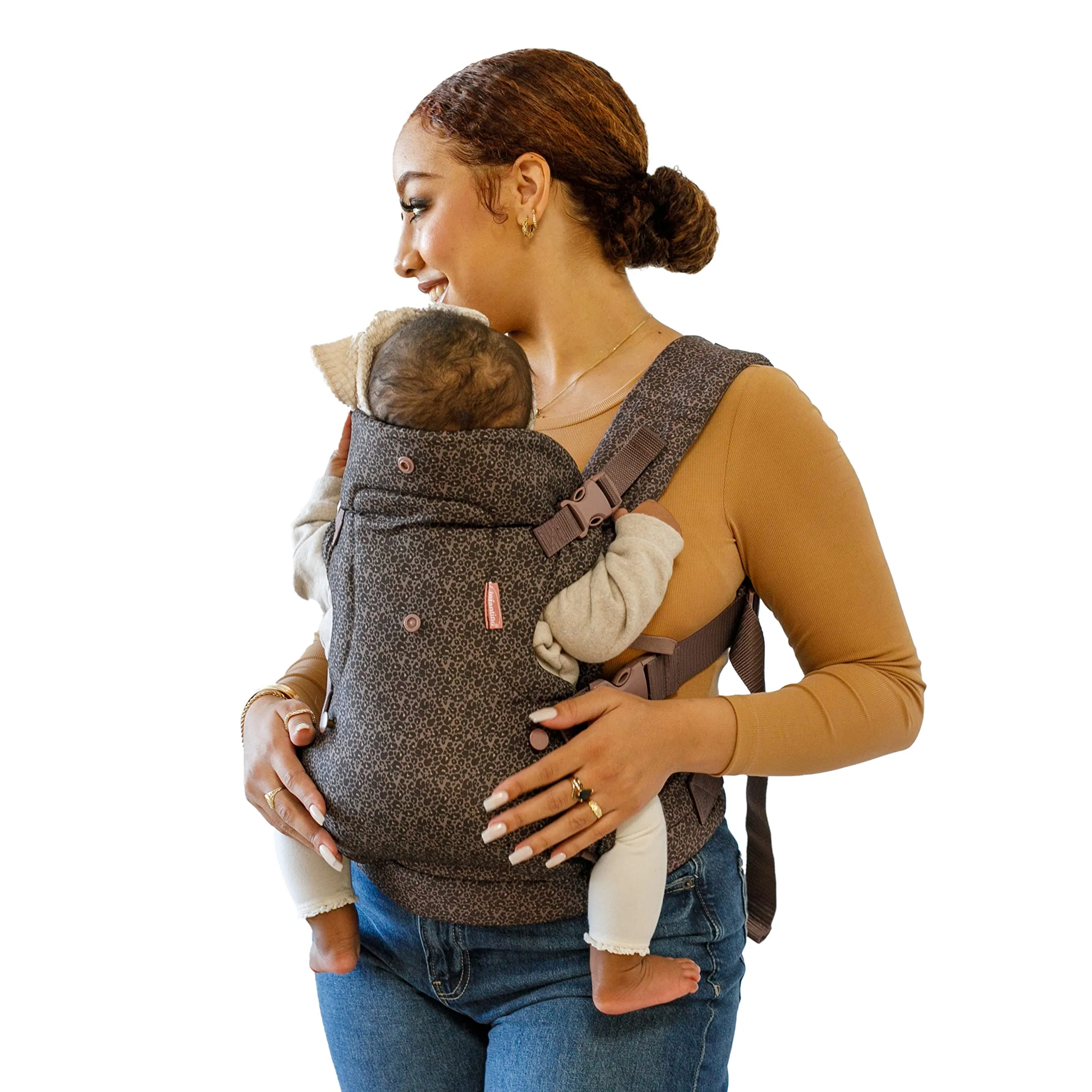 Infantino Flip 4-In-1 Convertible Carrier - Birth to 36 Months Distressed Box