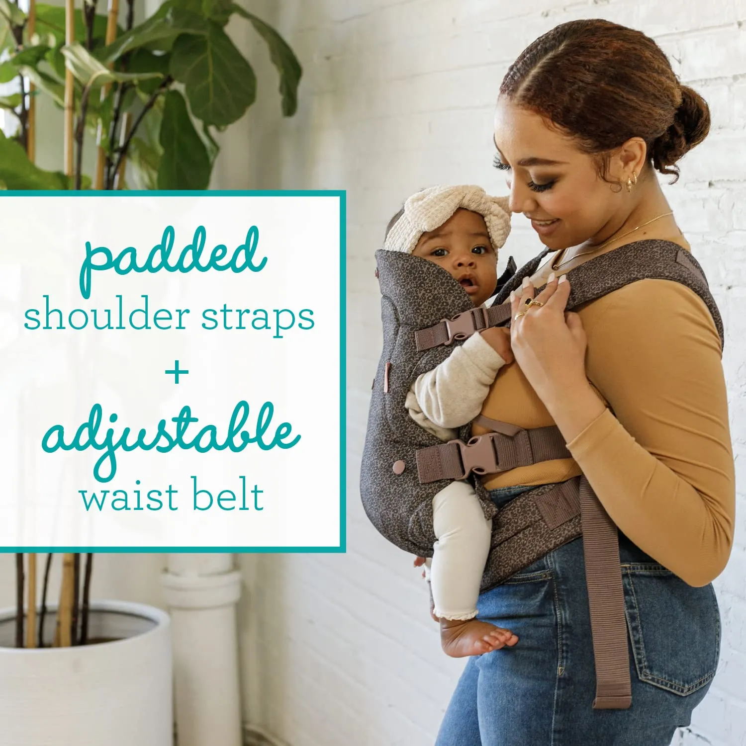 Infantino Flip 4-In-1 Convertible Carrier - Birth to 36 Months Distressed Box