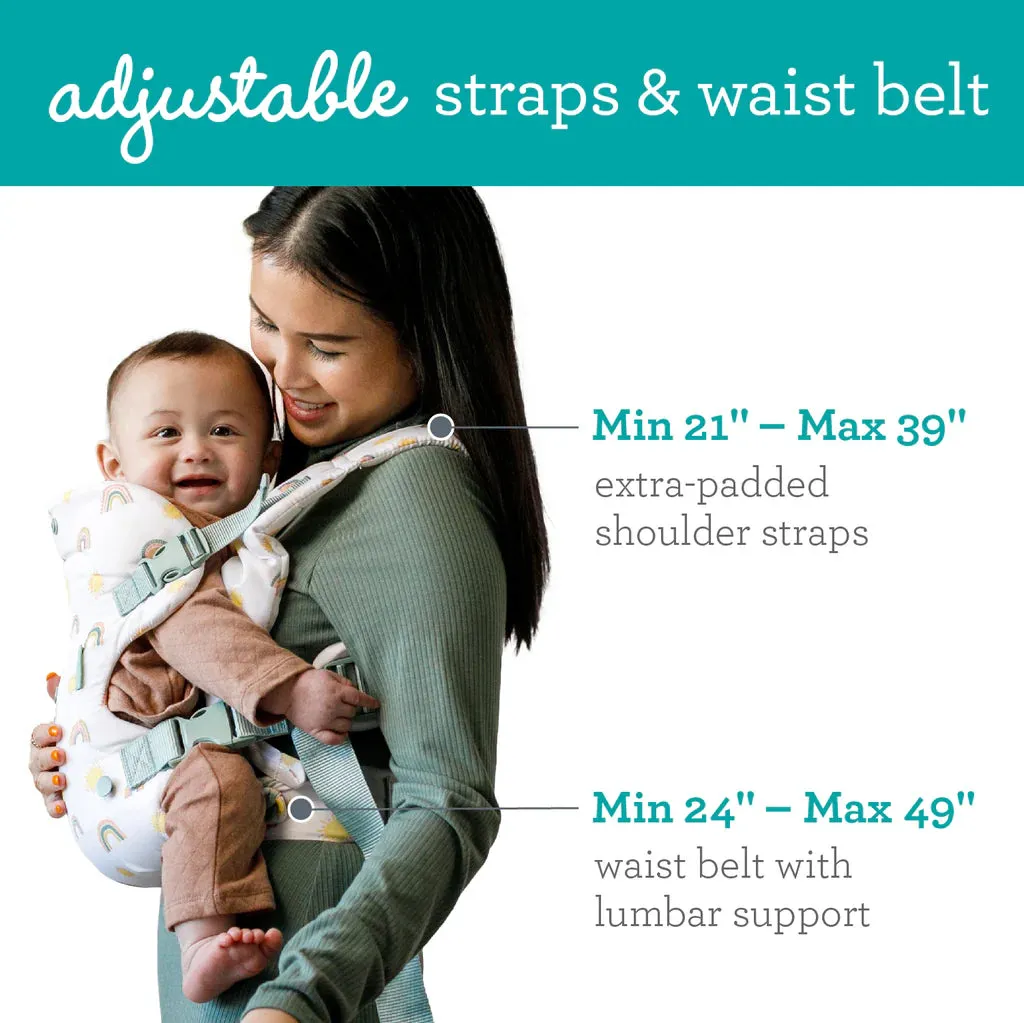 Infantino Flip 4-In-1 Convertible Carrier - Birth to 36 Months Distressed Box