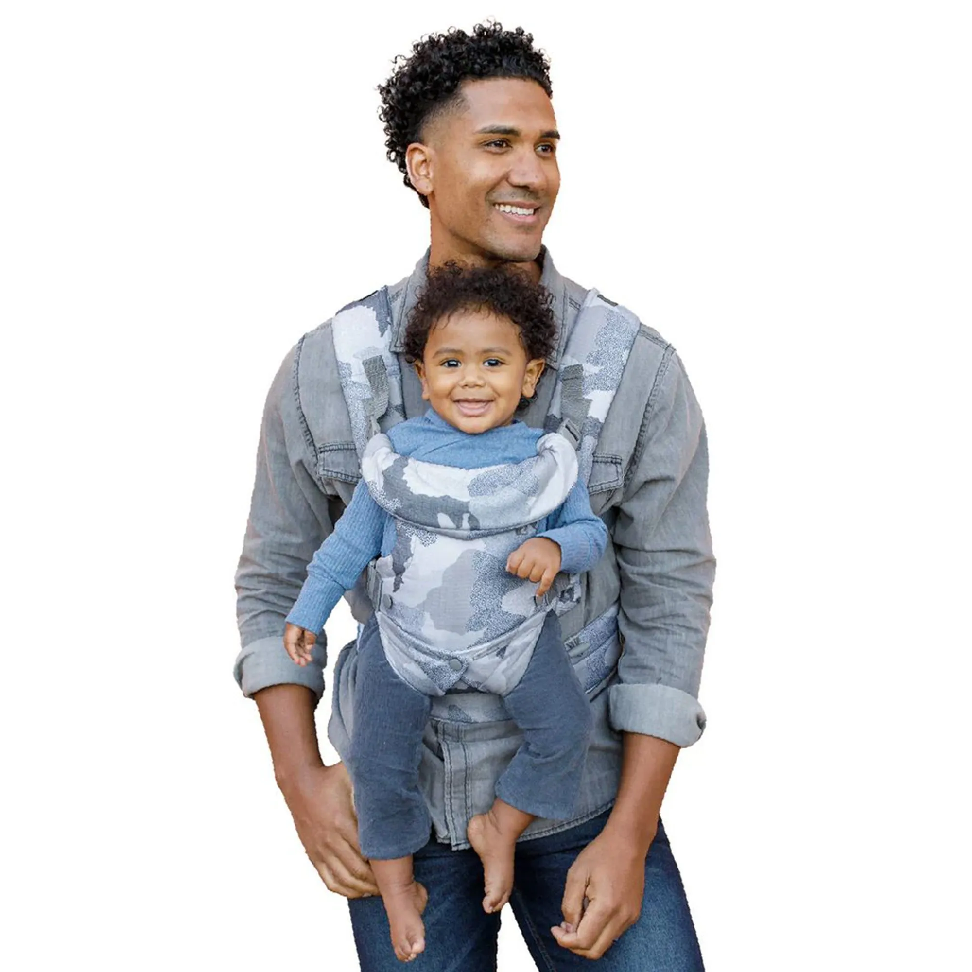 Infantino Flip 4-In-1 Convertible Carrier - Birth to 36 Months Distressed Box