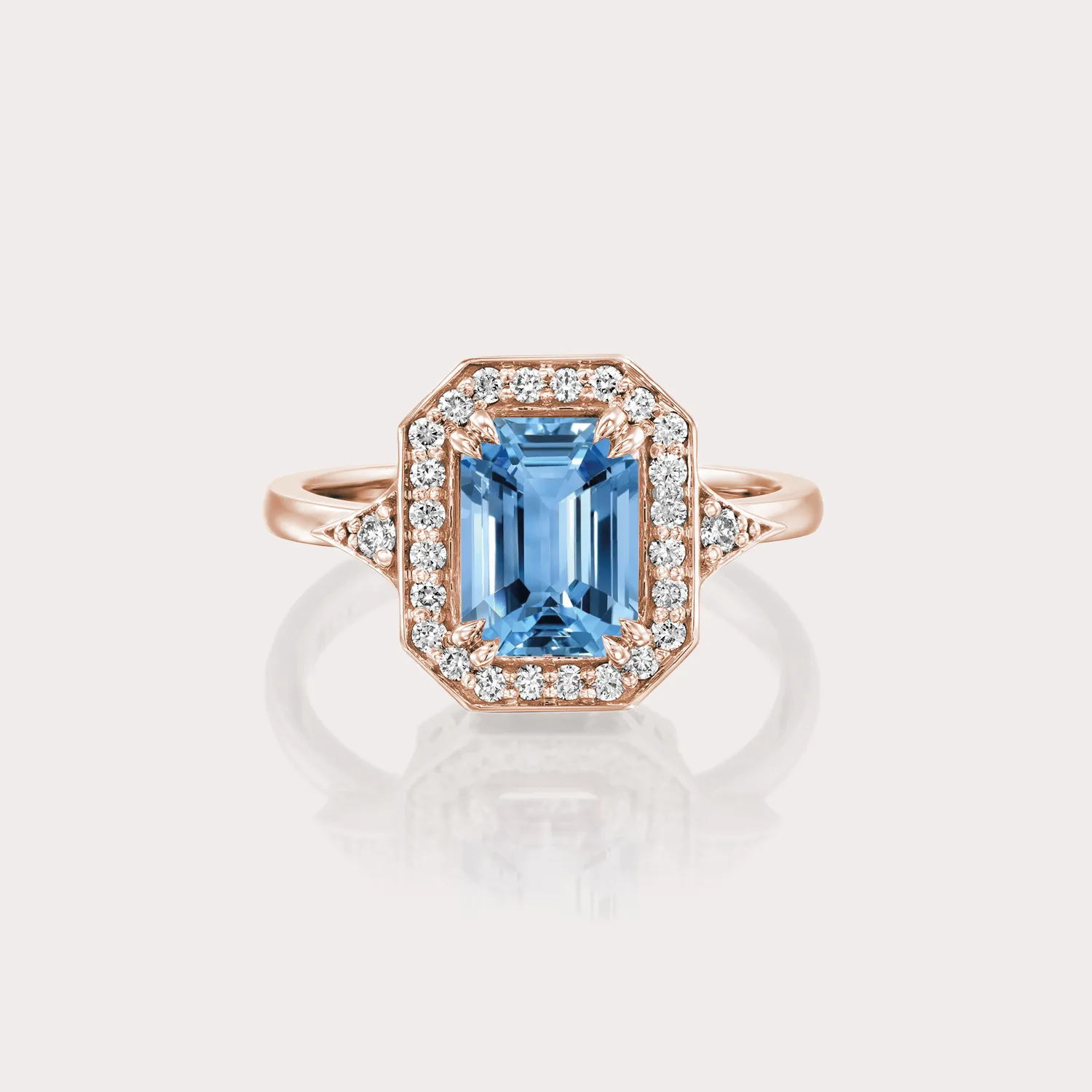 Katerina Ring With Blue Topaz
