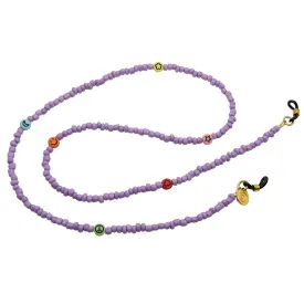 Multicolour Mini Symbol Beaded Glasses Chain