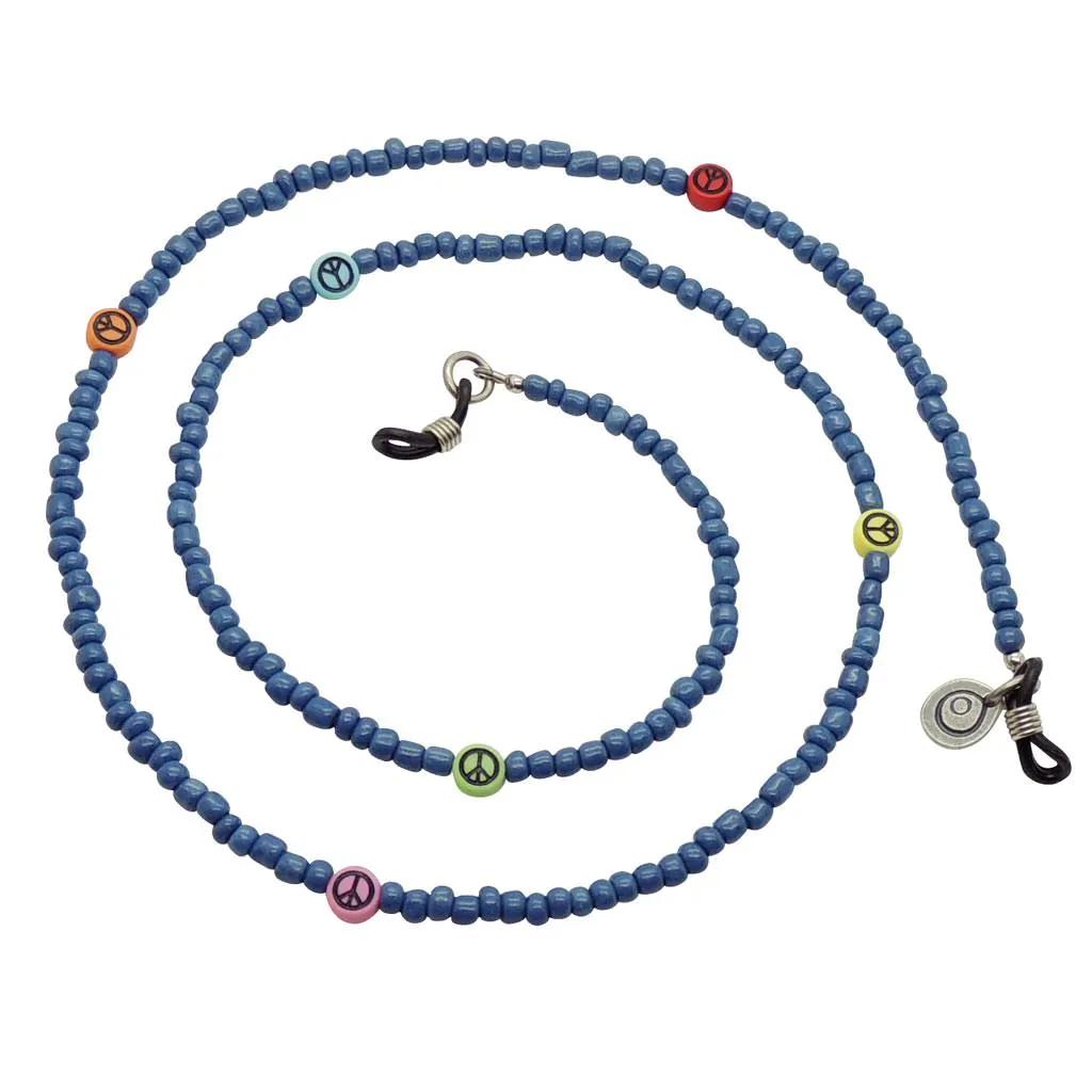 Multicolour Mini Symbol Beaded Glasses Chain