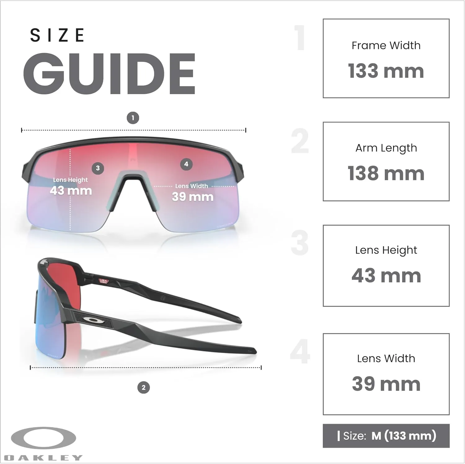 Oakley Sutro Lite OO9463 Shield Sunglasses for Men for Women   BUNDLE Accessory Leash   Designer iWear Kit