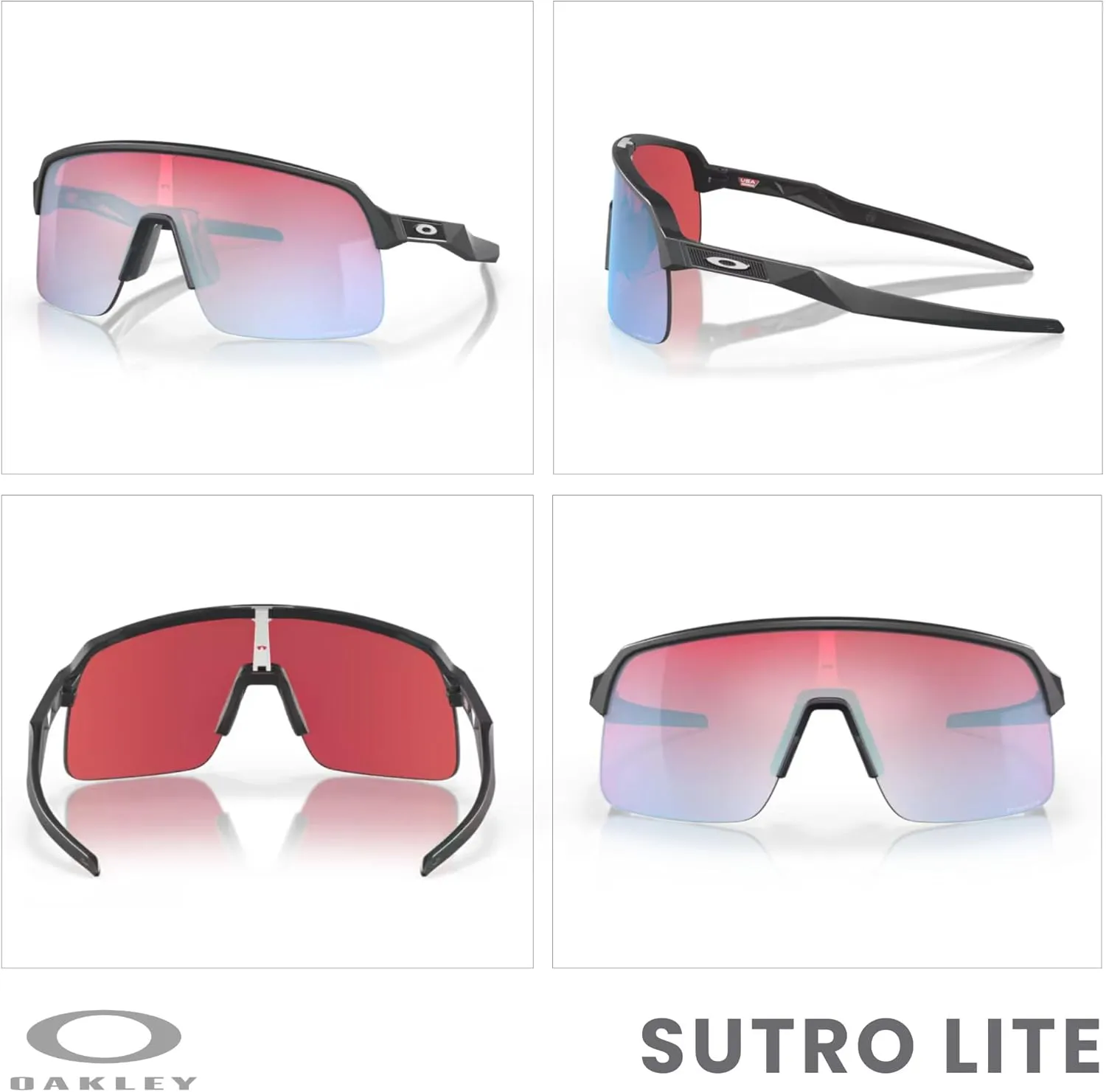 Oakley Sutro Lite OO9463 Shield Sunglasses for Men for Women   BUNDLE Accessory Leash   Designer iWear Kit
