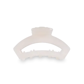 Open Coconut White Tiny Hair Clip