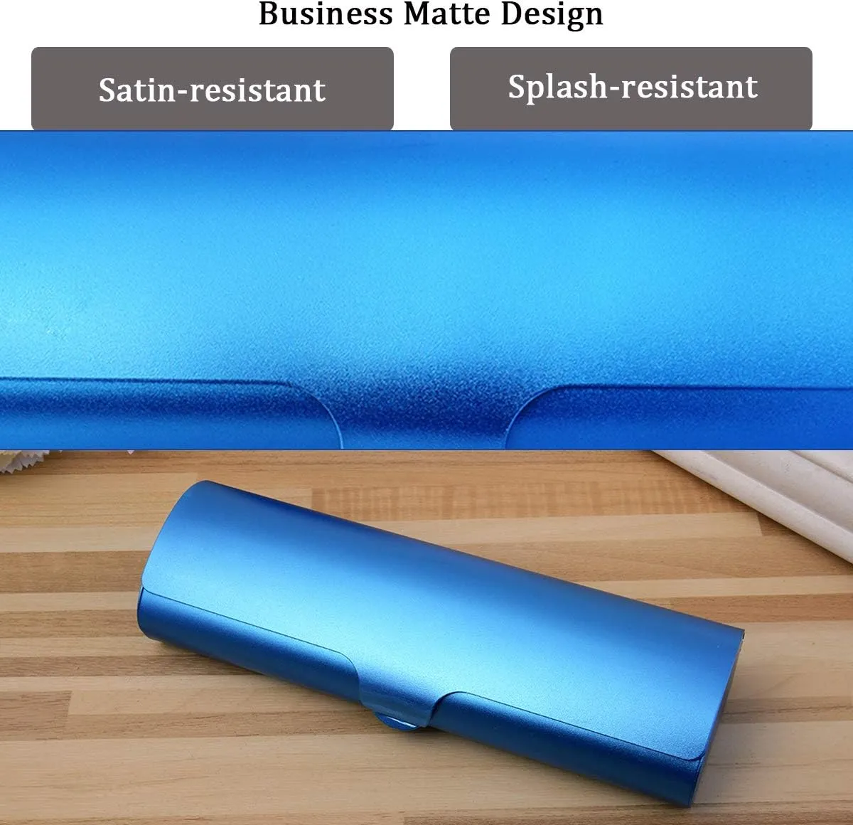Philley Eyeglass Case Aluminum Ultra-Light Hard Myopia Glasses Case