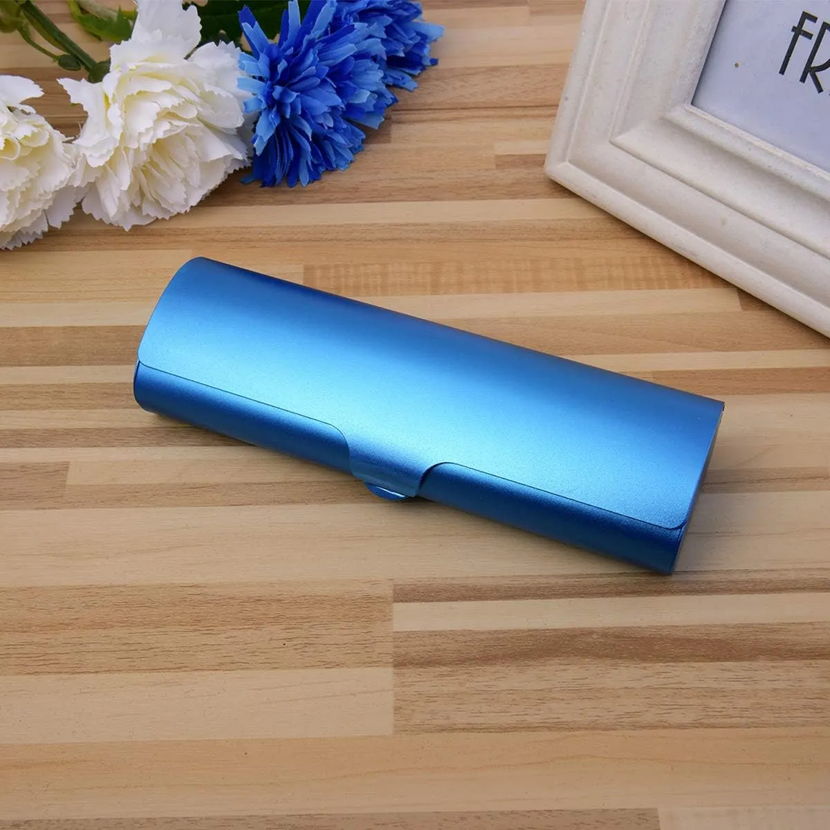 Philley Eyeglass Case Aluminum Ultra-Light Hard Myopia Glasses Case