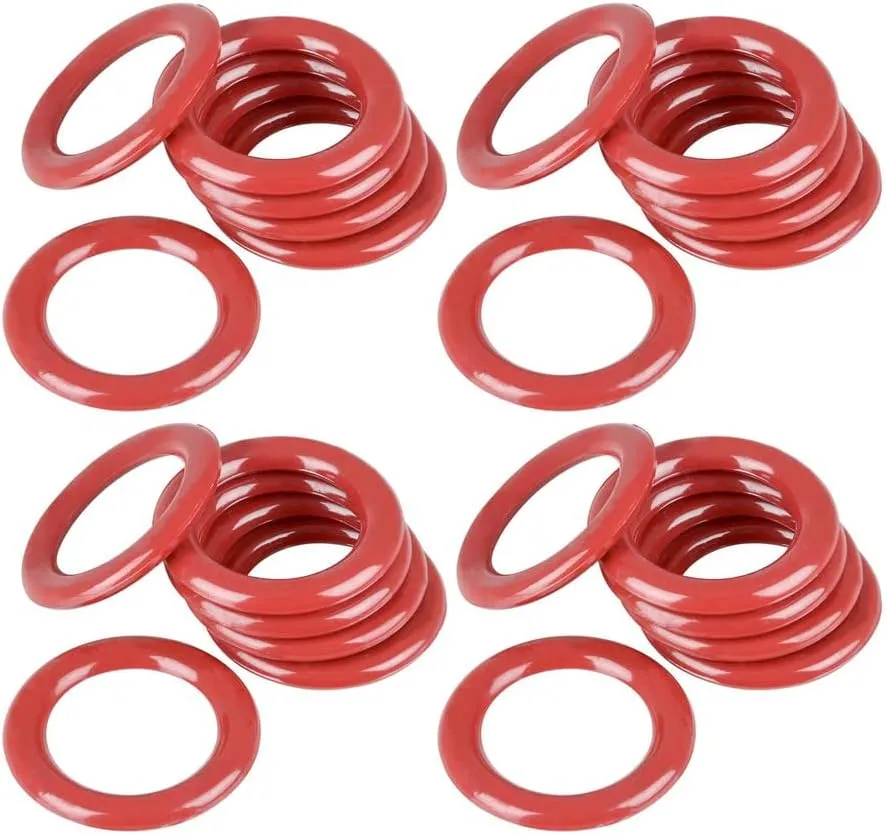 Plastic Carnival Rings - Pack of 24 - 2.5 Inch Rings for Ring Toss - Fun Target Toys - Cool Homemade School and Carnival Party Favors