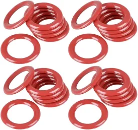 Plastic Carnival Rings - Pack of 24 - 2.5 Inch Rings for Ring Toss - Fun Target Toys - Cool Homemade School and Carnival Party Favors