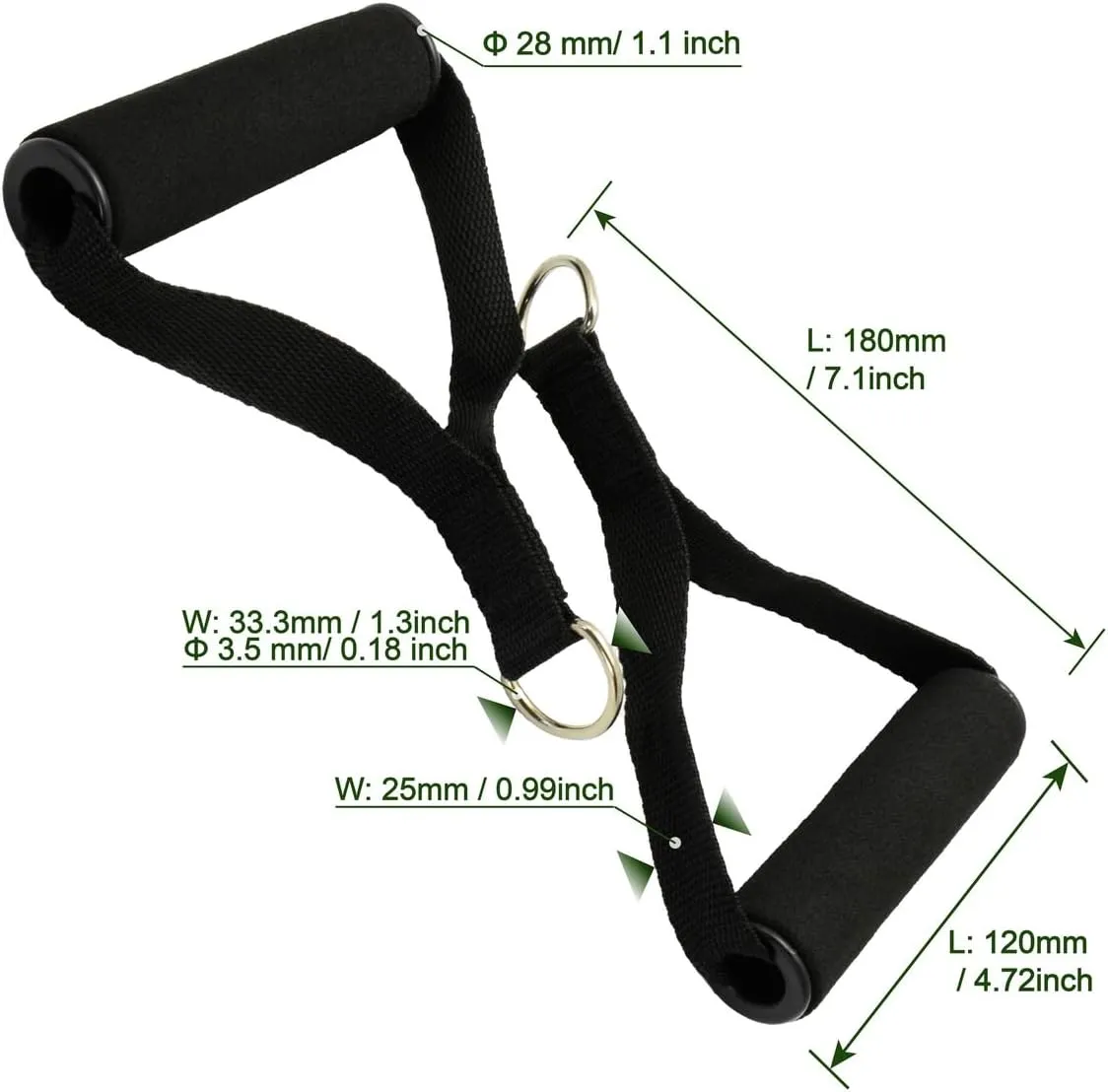 Resistance Loop Exercise Bands Exercise Bands for Home Fitness, Stretching, Strength Training, Physical Therapy,Elastic Workout Bands for Women Men Kids