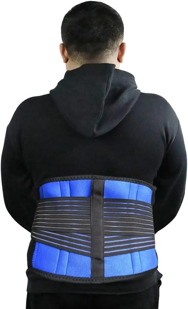 S-6XL Elastic Lumbar Back Brace Belt Orthopedic Corrector Lumbar Decompression Waist Pain Spine Support Corset Women Men Waist Trainer