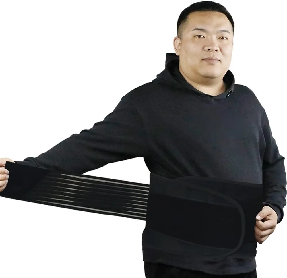 S-6XL Elastic Lumbar Back Brace Belt Orthopedic Corrector Lumbar Decompression Waist Pain Spine Support Corset Women Men Waist Trainer