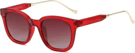 SOJOS Classic Square Polarized Sunglasses Womens Mens Retro Trendy UV400 Sunnies SJ2050